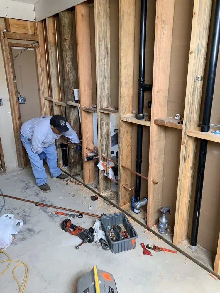Commercial rough-in plumbing for Water Heater Replacement in Bartons Meadows